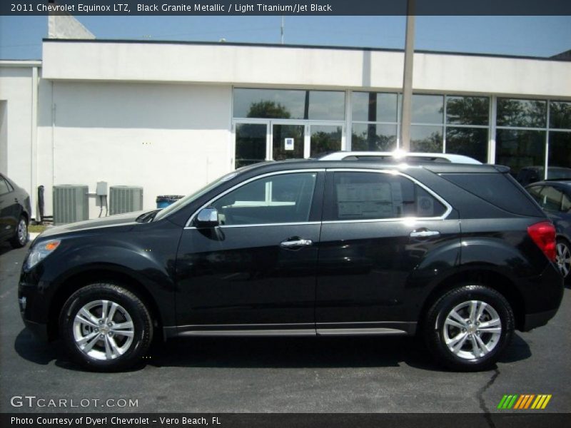 Black Granite Metallic / Light Titanium/Jet Black 2011 Chevrolet Equinox LTZ