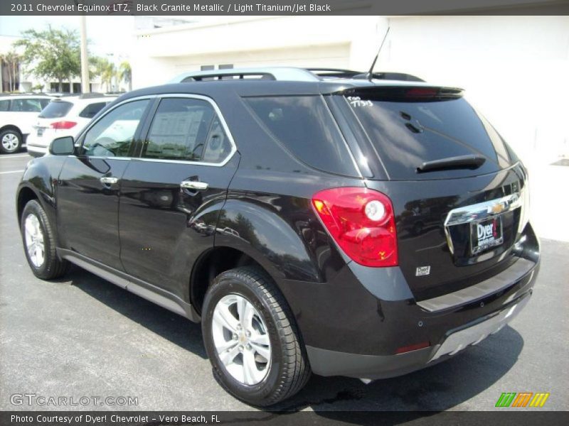 Black Granite Metallic / Light Titanium/Jet Black 2011 Chevrolet Equinox LTZ