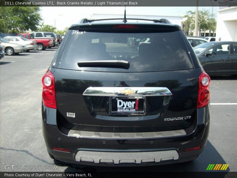 Black Granite Metallic / Light Titanium/Jet Black 2011 Chevrolet Equinox LTZ