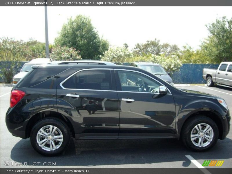 Black Granite Metallic / Light Titanium/Jet Black 2011 Chevrolet Equinox LTZ