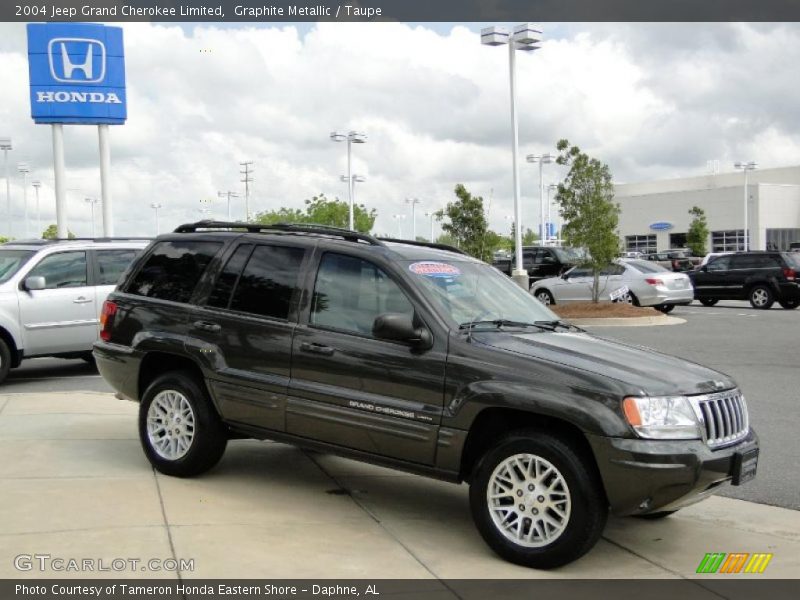 Graphite Metallic / Taupe 2004 Jeep Grand Cherokee Limited