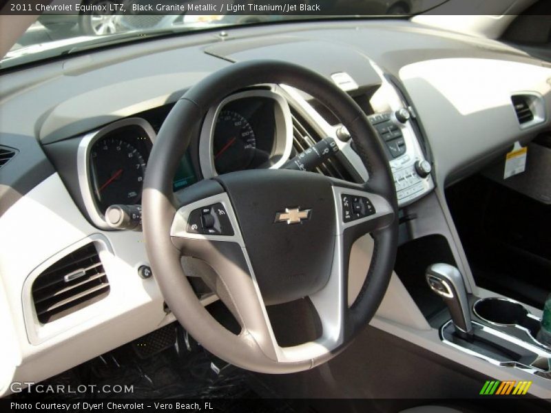 Black Granite Metallic / Light Titanium/Jet Black 2011 Chevrolet Equinox LTZ