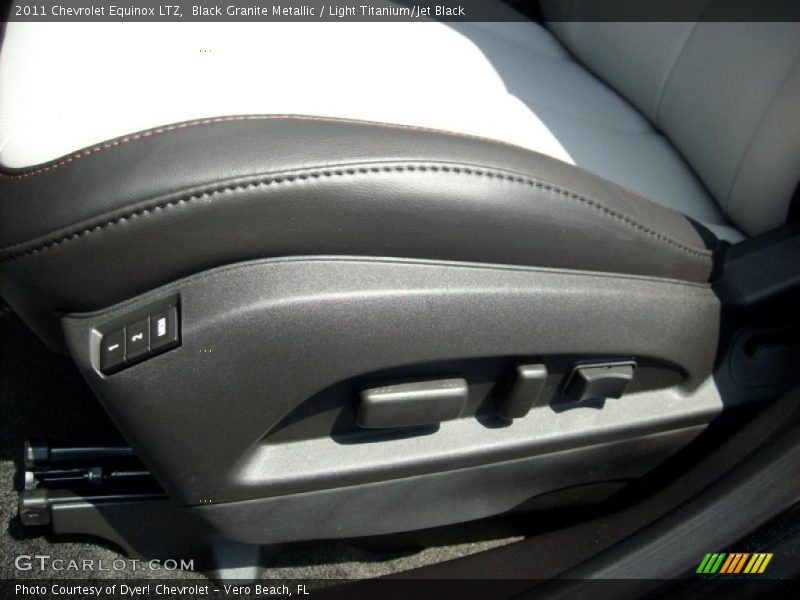 Black Granite Metallic / Light Titanium/Jet Black 2011 Chevrolet Equinox LTZ