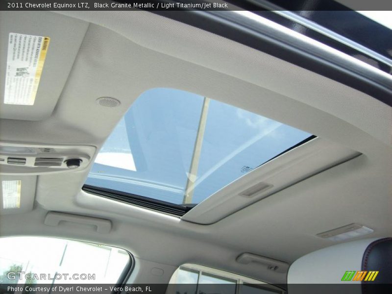 Black Granite Metallic / Light Titanium/Jet Black 2011 Chevrolet Equinox LTZ