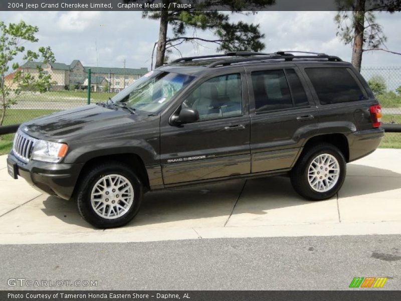 Graphite Metallic / Taupe 2004 Jeep Grand Cherokee Limited