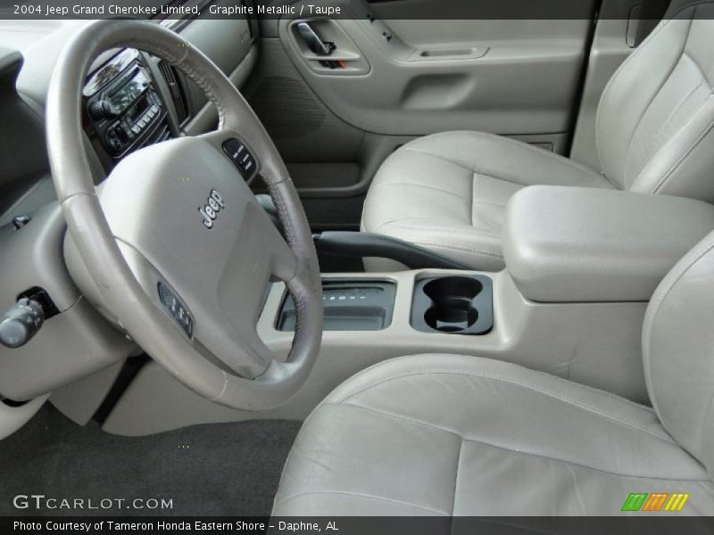 Graphite Metallic / Taupe 2004 Jeep Grand Cherokee Limited