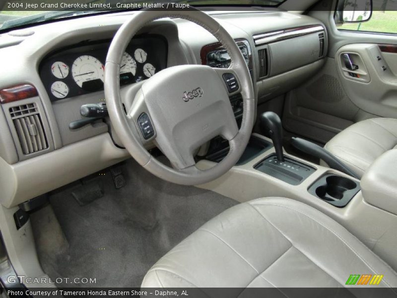  2004 Grand Cherokee Limited Taupe Interior