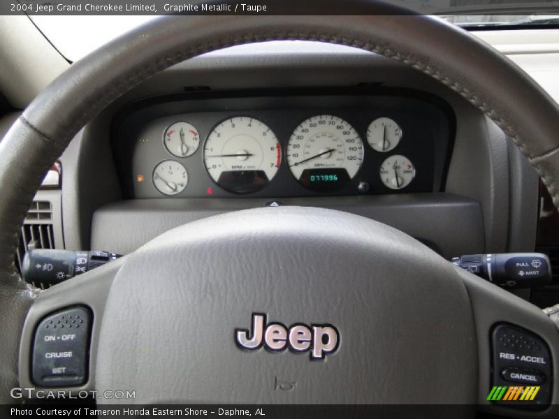 Graphite Metallic / Taupe 2004 Jeep Grand Cherokee Limited