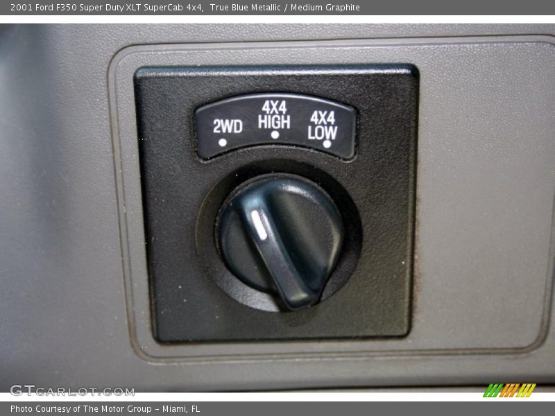 True Blue Metallic / Medium Graphite 2001 Ford F350 Super Duty XLT SuperCab 4x4