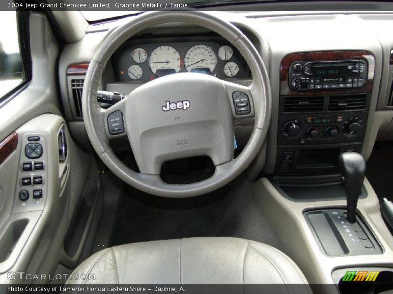 Graphite Metallic / Taupe 2004 Jeep Grand Cherokee Limited