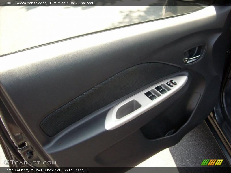 Flint Mica / Dark Charcoal 2009 Toyota Yaris Sedan