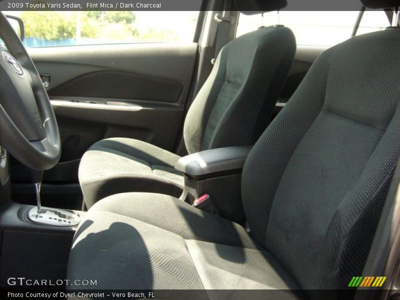Flint Mica / Dark Charcoal 2009 Toyota Yaris Sedan