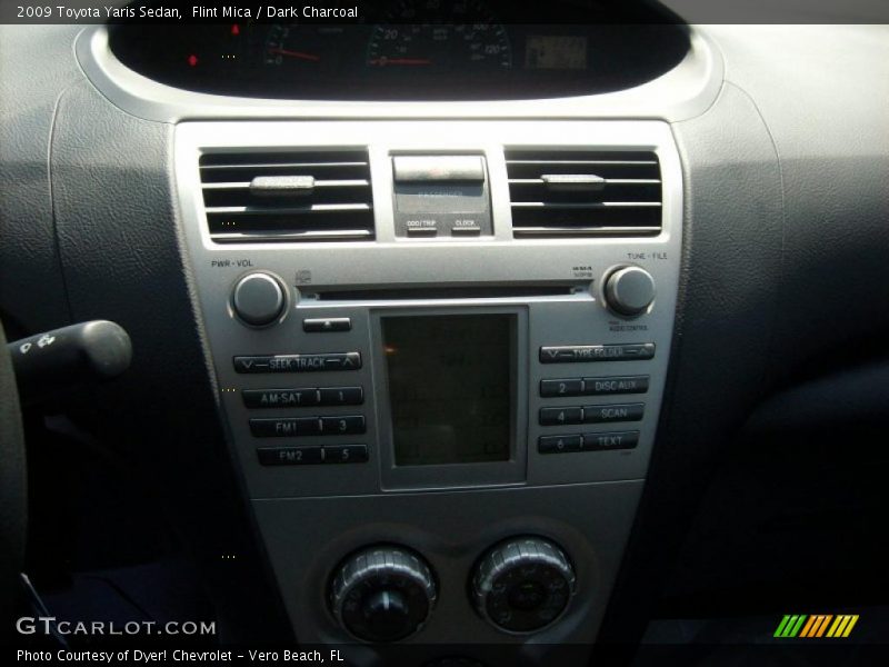 Flint Mica / Dark Charcoal 2009 Toyota Yaris Sedan