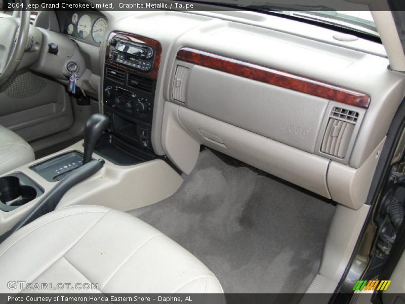 Graphite Metallic / Taupe 2004 Jeep Grand Cherokee Limited