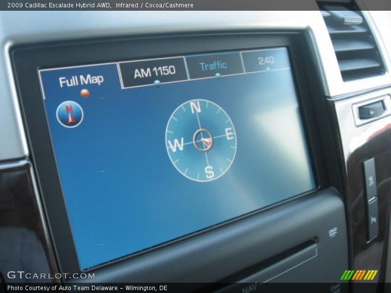 Infrared / Cocoa/Cashmere 2009 Cadillac Escalade Hybrid AWD