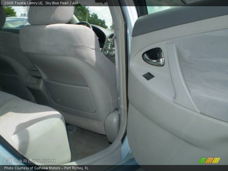 Sky Blue Pearl / Ash 2008 Toyota Camry LE