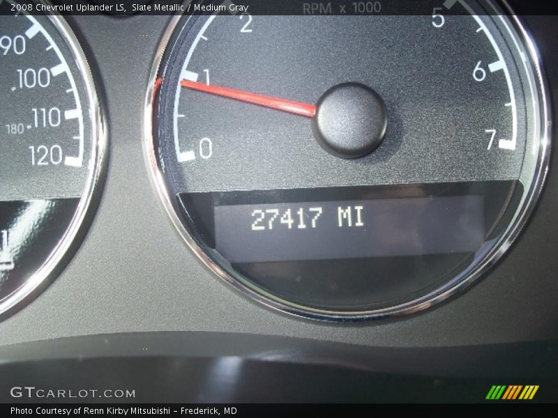 Slate Metallic / Medium Gray 2008 Chevrolet Uplander LS