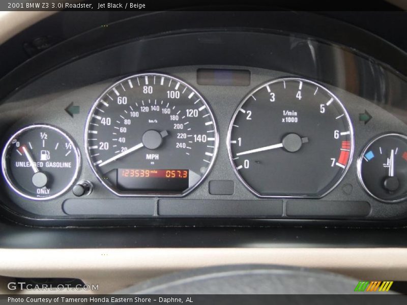  2001 Z3 3.0i Roadster 3.0i Roadster Gauges