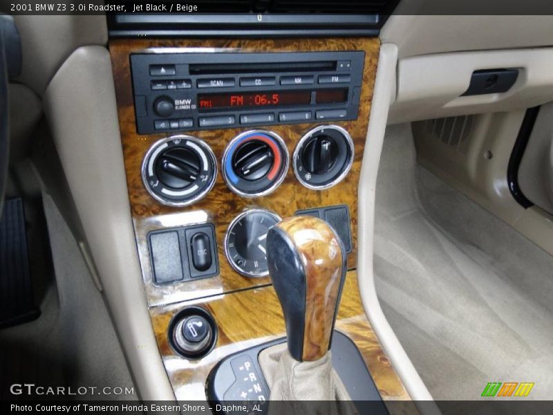 Controls of 2001 Z3 3.0i Roadster