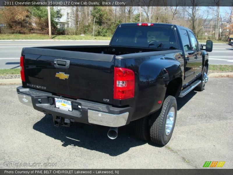 Black / Ebony 2011 Chevrolet Silverado 3500HD LTZ Crew Cab Dually