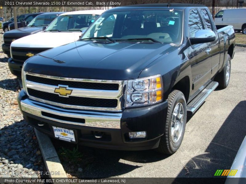 Black / Ebony 2011 Chevrolet Silverado 1500 LT Extended Cab