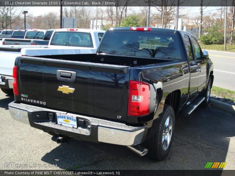 Black / Ebony 2011 Chevrolet Silverado 1500 LT Extended Cab