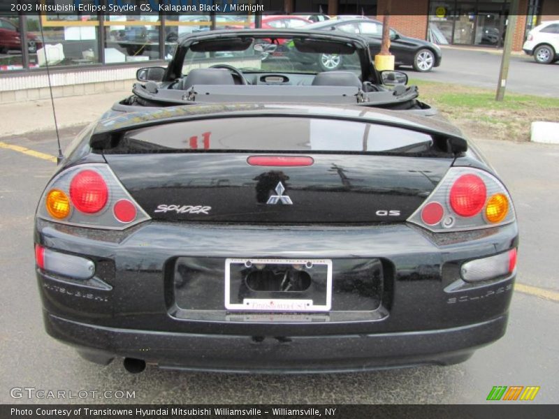 Kalapana Black / Midnight 2003 Mitsubishi Eclipse Spyder GS