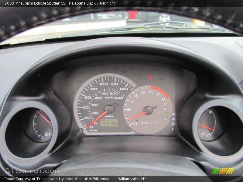  2003 Eclipse Spyder GS Spyder GS Gauges