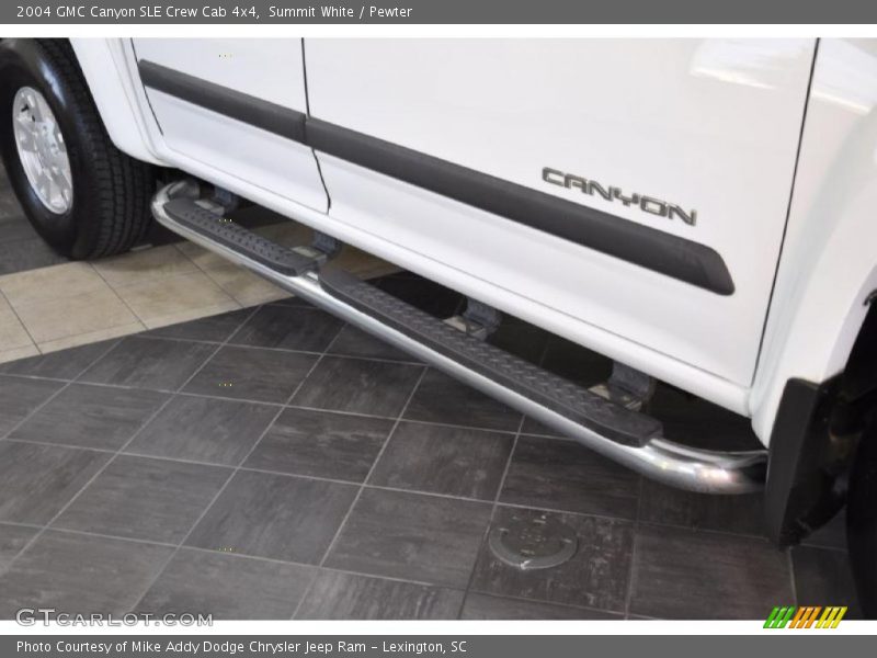 Summit White / Pewter 2004 GMC Canyon SLE Crew Cab 4x4