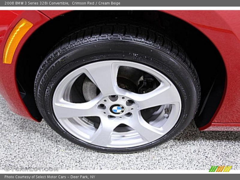 Crimson Red / Cream Beige 2008 BMW 3 Series 328i Convertible