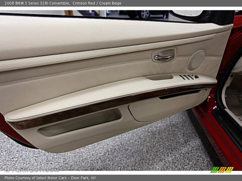 Crimson Red / Cream Beige 2008 BMW 3 Series 328i Convertible