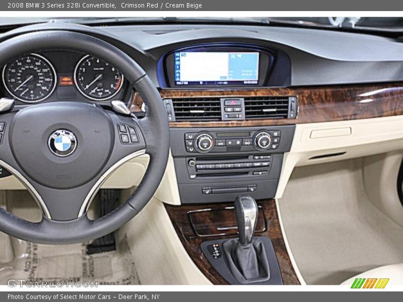 Crimson Red / Cream Beige 2008 BMW 3 Series 328i Convertible