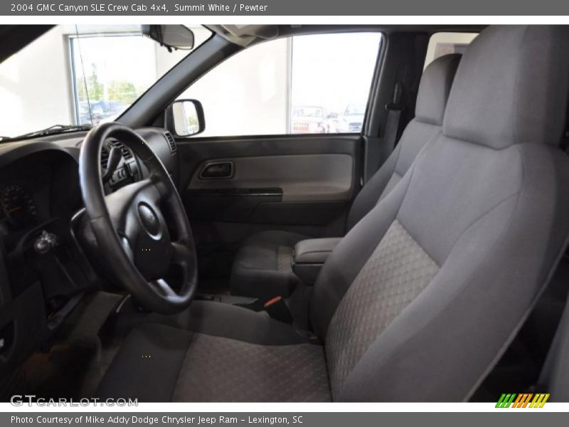 Summit White / Pewter 2004 GMC Canyon SLE Crew Cab 4x4