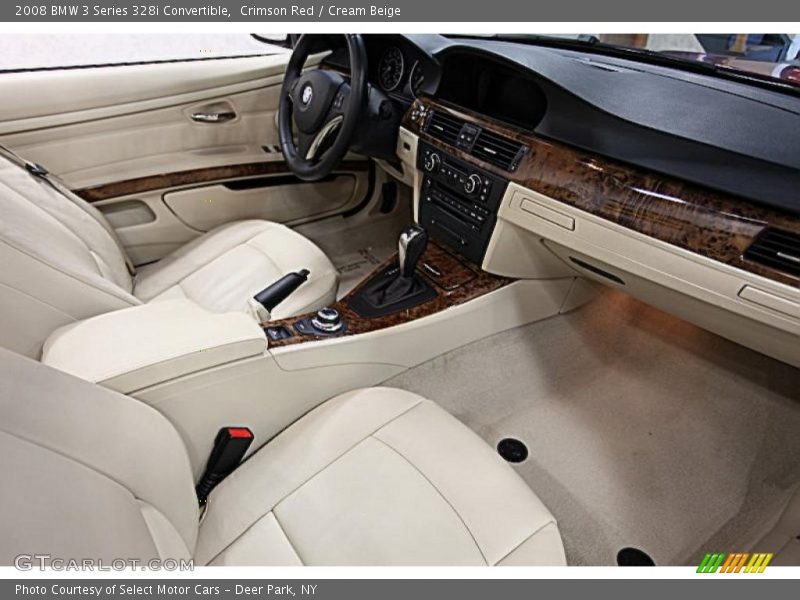 Crimson Red / Cream Beige 2008 BMW 3 Series 328i Convertible
