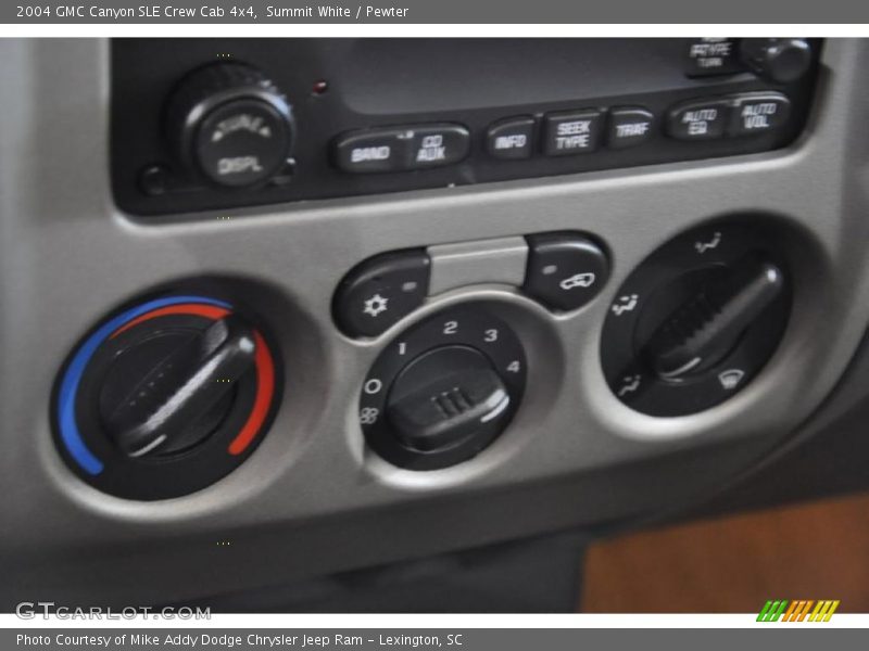 Summit White / Pewter 2004 GMC Canyon SLE Crew Cab 4x4