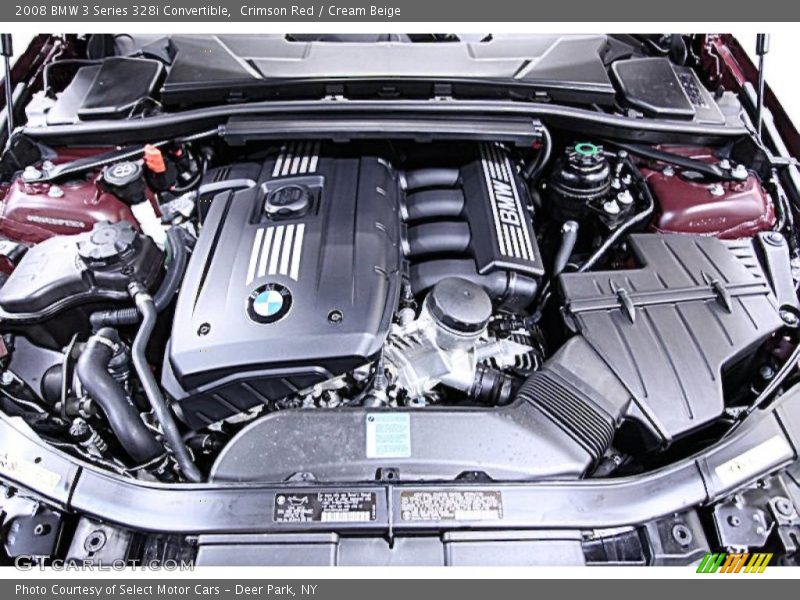 Crimson Red / Cream Beige 2008 BMW 3 Series 328i Convertible