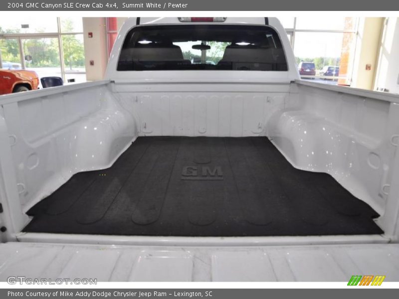 Summit White / Pewter 2004 GMC Canyon SLE Crew Cab 4x4