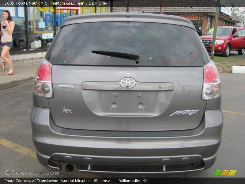 Phantom Gray Pearl / Dark Gray 2005 Toyota Matrix XR