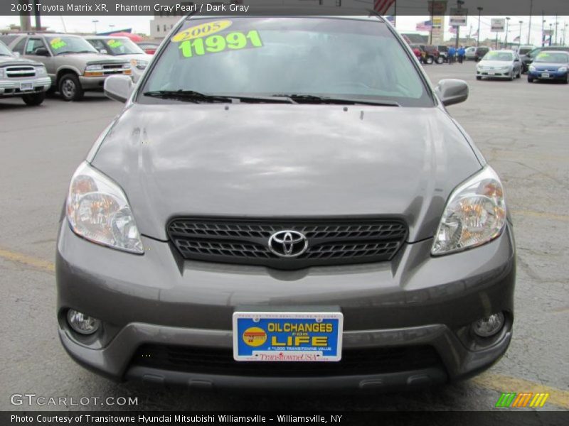 Phantom Gray Pearl / Dark Gray 2005 Toyota Matrix XR