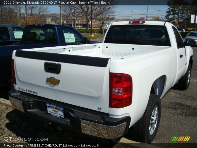 Summit White / Ebony 2011 Chevrolet Silverado 2500HD LT Regular Cab