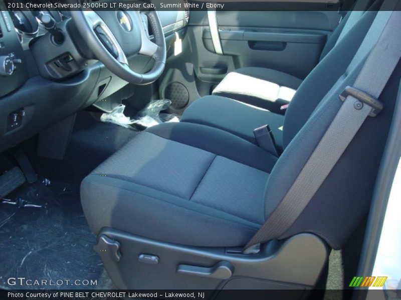 Summit White / Ebony 2011 Chevrolet Silverado 2500HD LT Regular Cab