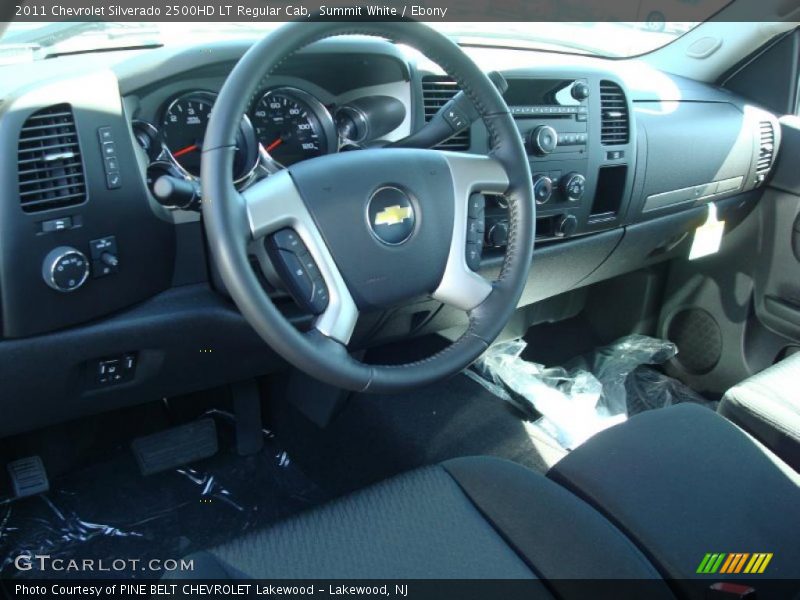 Summit White / Ebony 2011 Chevrolet Silverado 2500HD LT Regular Cab