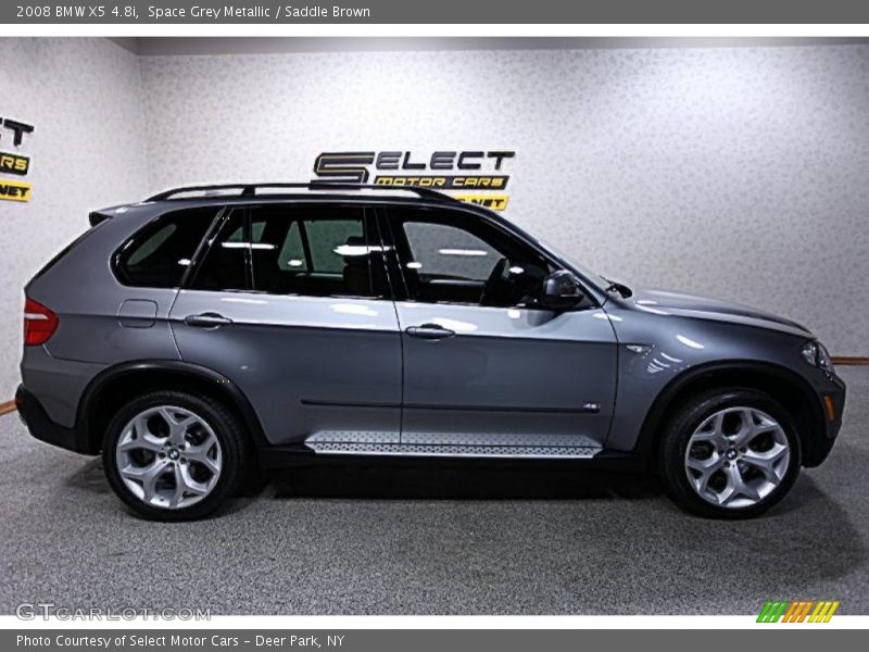 Space Grey Metallic / Saddle Brown 2008 BMW X5 4.8i