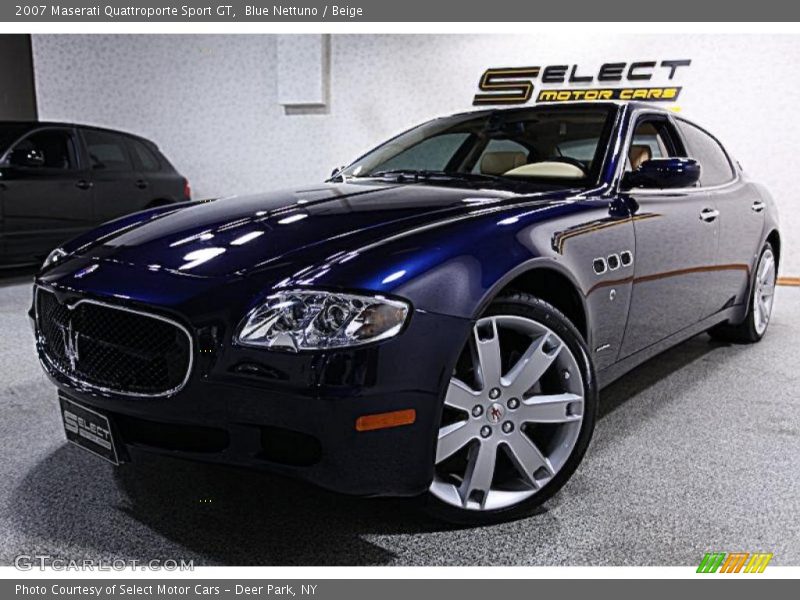 Blue Nettuno / Beige 2007 Maserati Quattroporte Sport GT