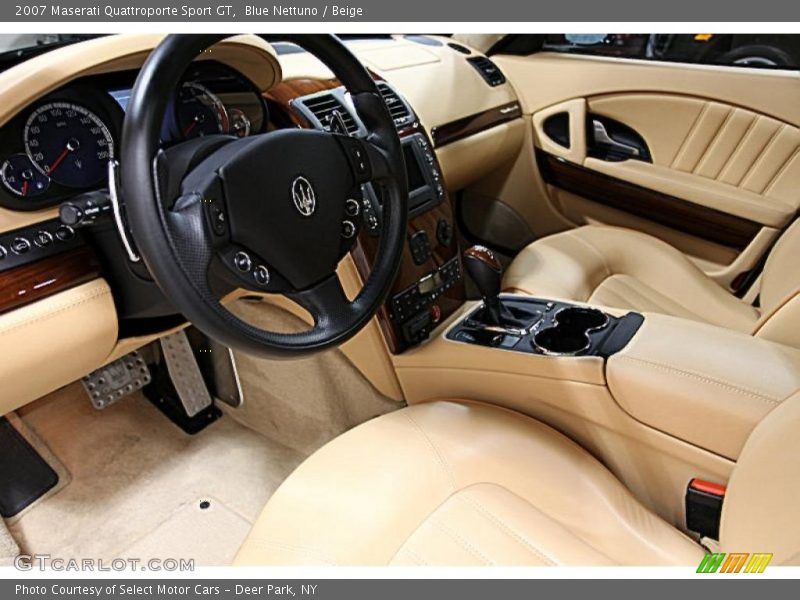  2007 Quattroporte Sport GT Beige Interior
