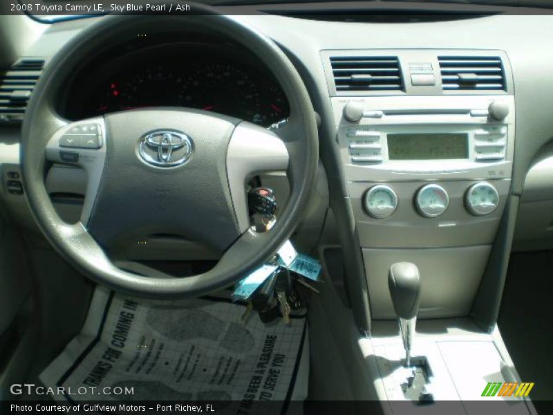 Sky Blue Pearl / Ash 2008 Toyota Camry LE