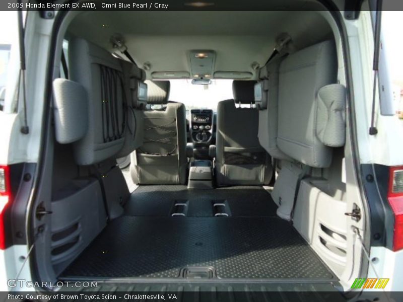  2009 Element EX AWD Gray Interior