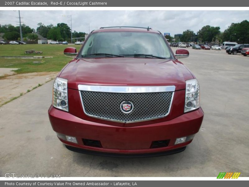 Red-E / Cocoa/Light Cashmere 2007 Cadillac Escalade