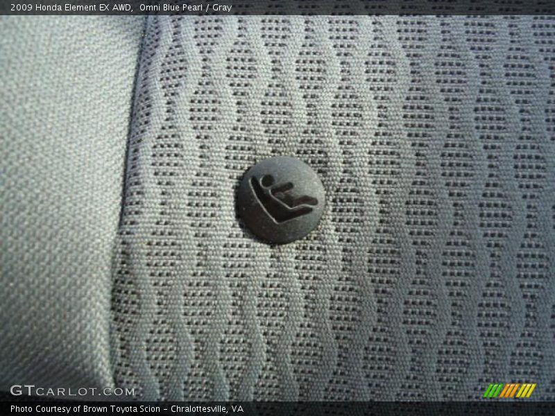 Omni Blue Pearl / Gray 2009 Honda Element EX AWD