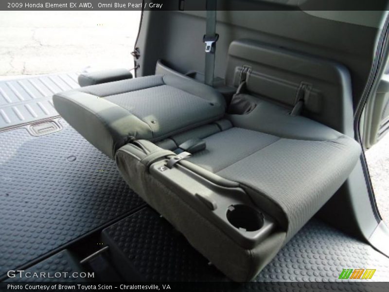  2009 Element EX AWD Gray Interior